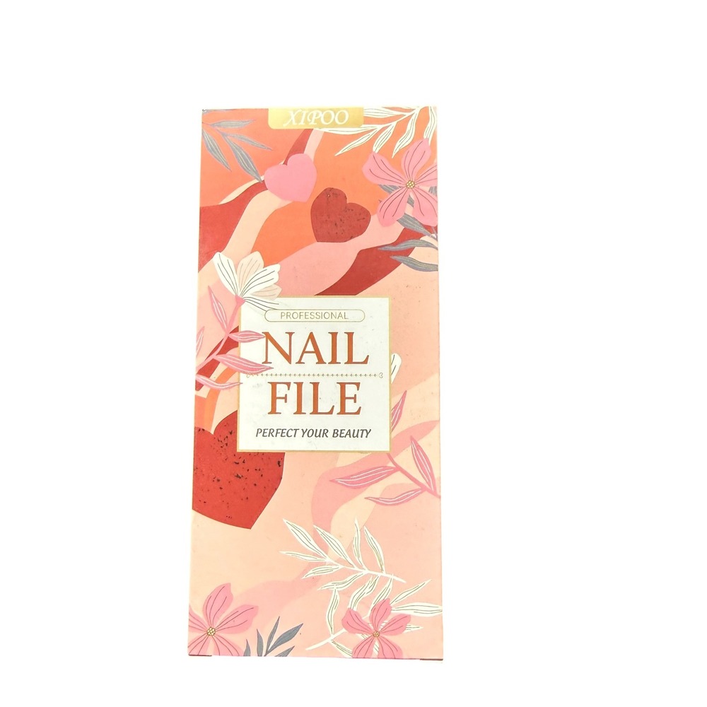 XIPOO Glass Nail File Women OS Multicolor New Professional Manicure Tool Boxed
